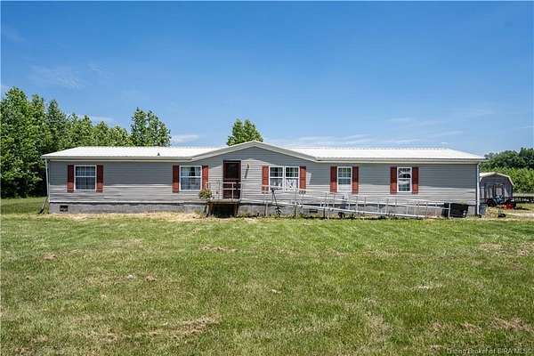 6 Acres of Land with Home for Sale in Marysville, Indiana