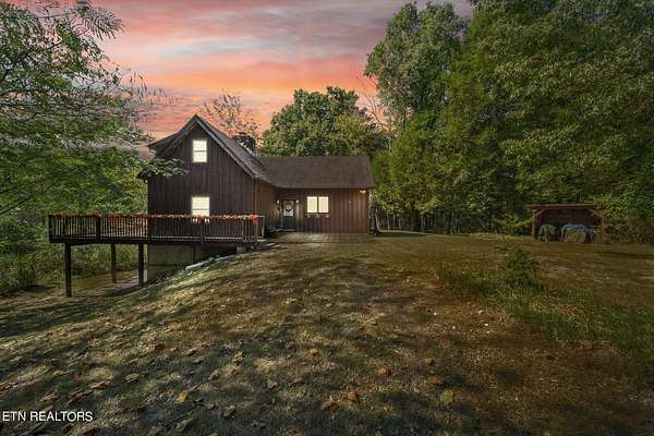 9.42 Acres of Land with Home for Sale in Sevierville, Tennessee