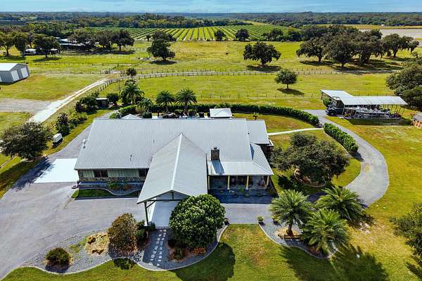 4.62 Acres of Land with Home for Sale in Fort Denaud, Florida