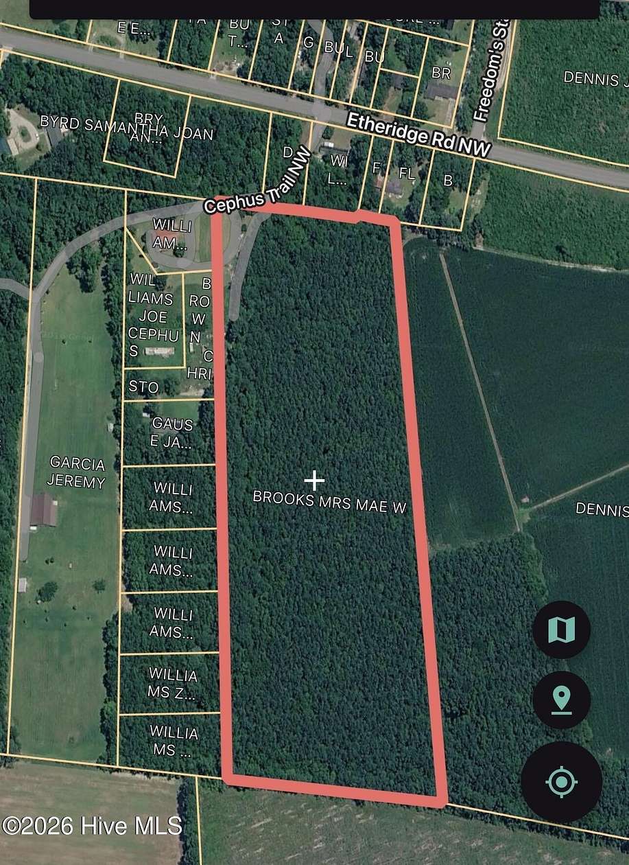 15 Acres of Land for Sale in Longwood, North Carolina