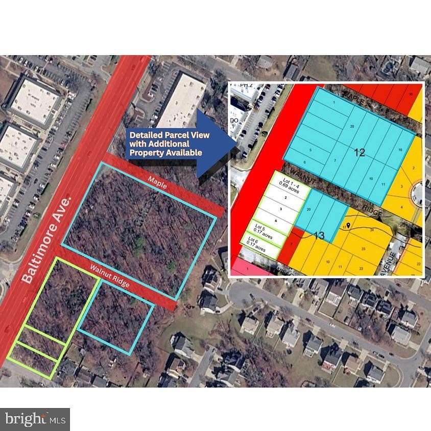 3.44 Acres of Mixed-Use Land for Sale in Laurel, Maryland