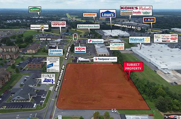 4.54 Acres of Commercial Land for Sale in Paducah, Kentucky