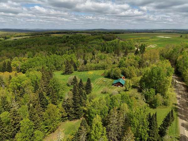 45.5 Acres of Recreational Land with Home for Sale in Perham, Maine