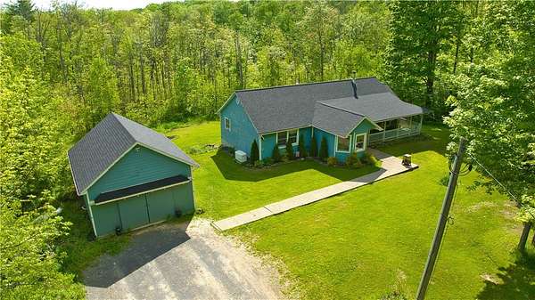 9.55 Acres of Land with Home for Sale in Norwich, New York