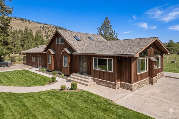 7.72 Acres of Land with Home for Sale in Lolo, Montana