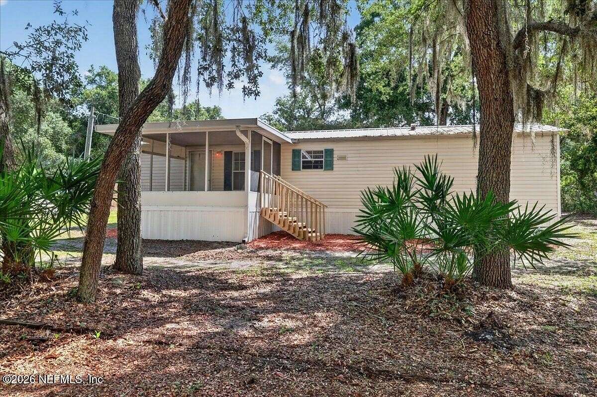 2 Acres of Land with Home for Sale in Crescent City, Florida