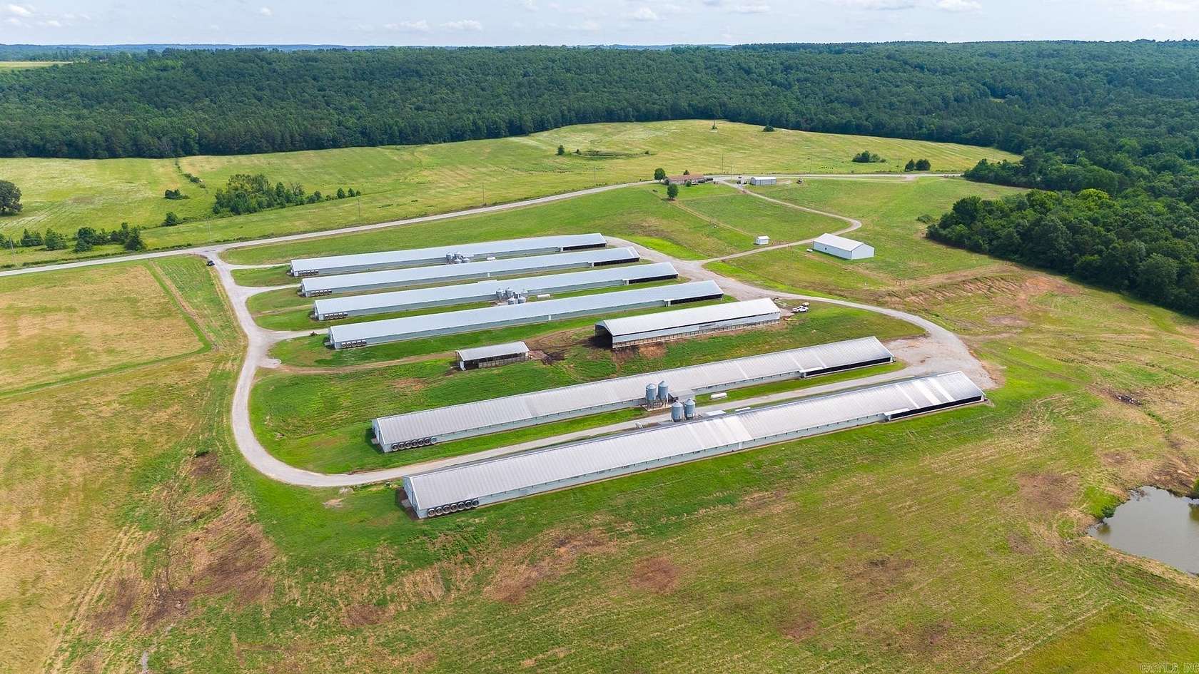 40 Acres of Improved Agricultural Land for Sale in Judsonia, Arkansas