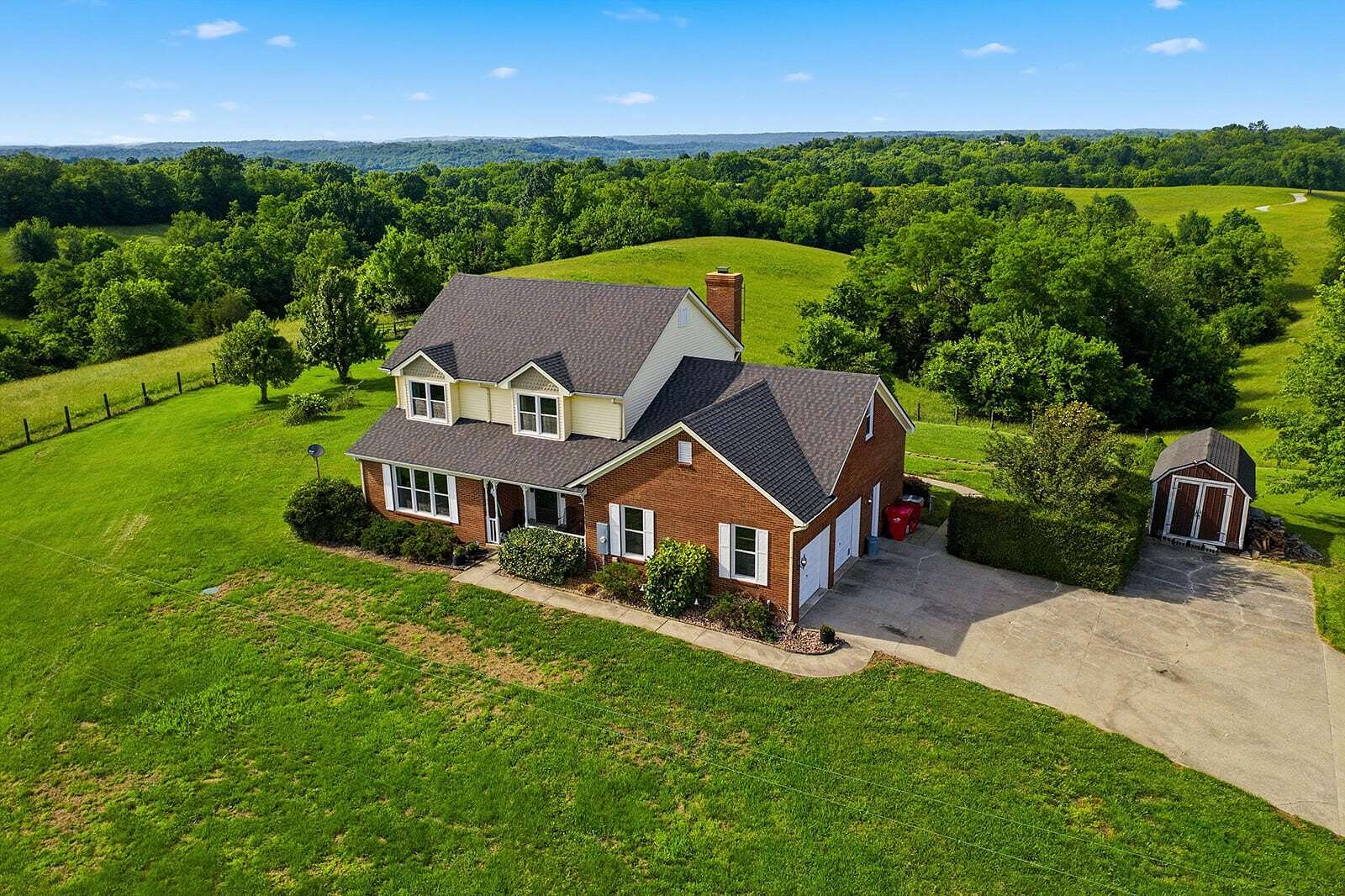 42.5 Acres of Agricultural Land with Home for Sale in Frankfort, Kentucky