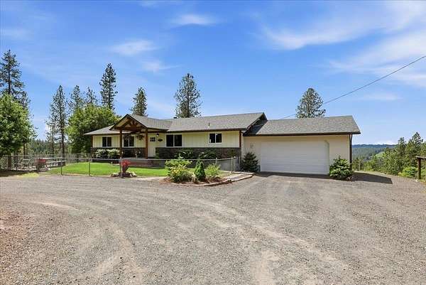 20.3 Acres of Recreational Land with Home for Sale in Mead, Washington