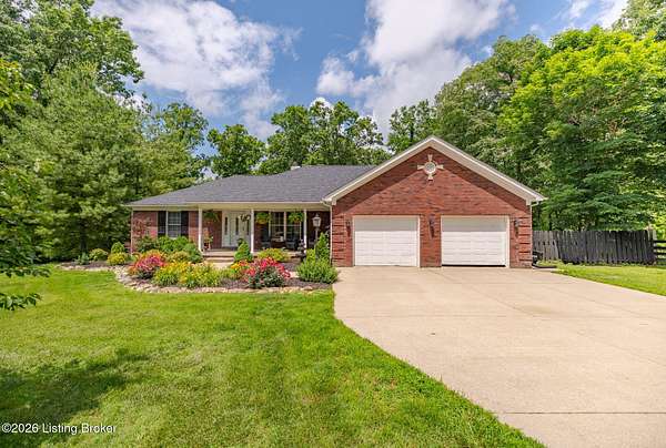 1.52 Acres of Land with Home for Sale in Taylorsville, Kentucky