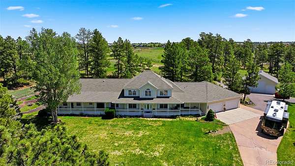 4.9 Acres of Land with Home for Sale in Parker, Colorado