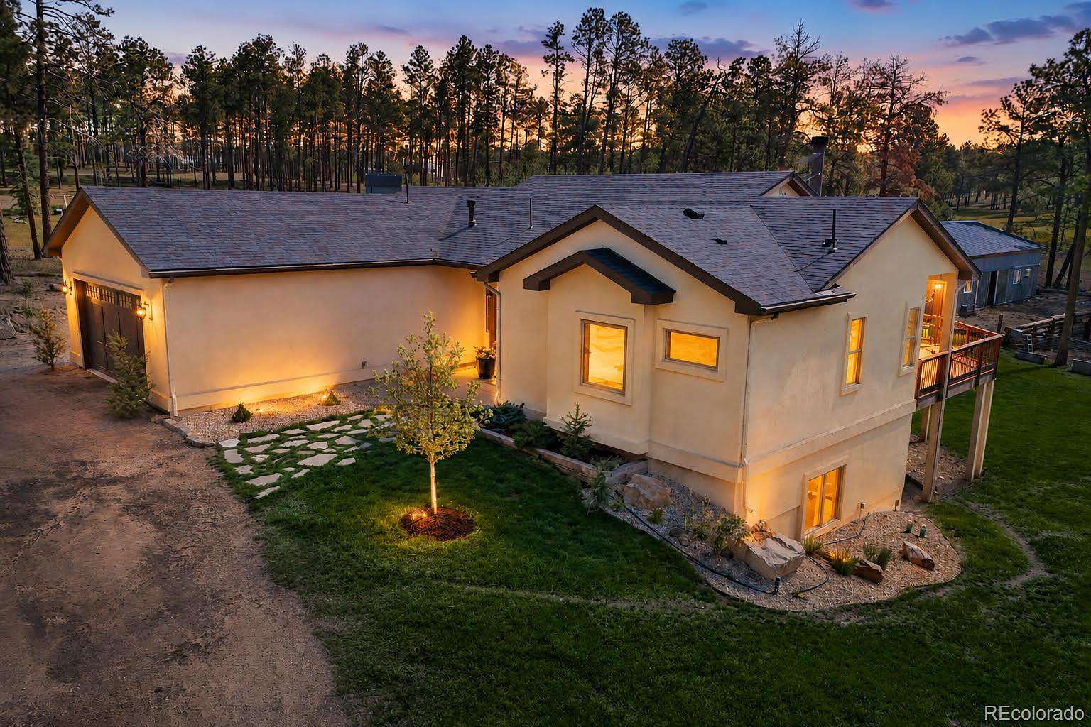 2.42 Acres of Land with Home for Sale in Colorado Springs, Colorado
