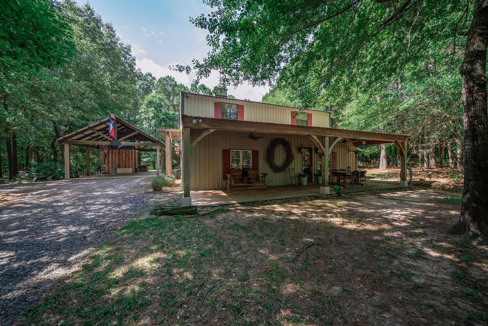 12.7 Acres of Land with Home for Sale in Overton, Texas