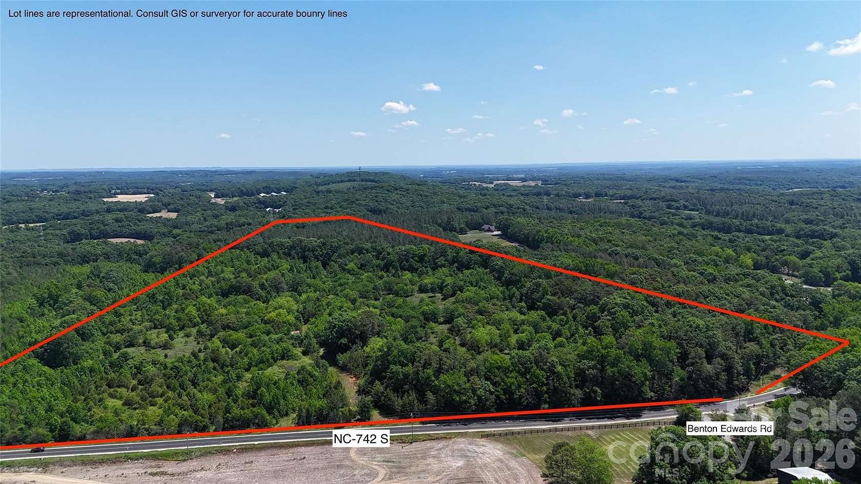 47 Acres of Recreational Land for Sale in Marshville, North Carolina