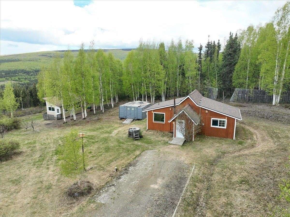 4.77 Acres of Land with Home for Sale in Fairbanks, Alaska