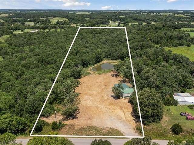 13.7 Acres of Recreational & Residential Land for Sale in Kellyville, Oklahoma