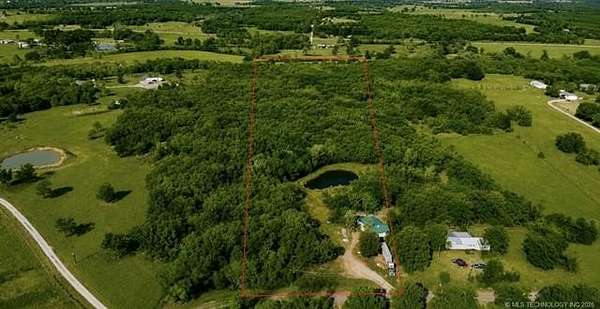 13.7 Acres of Recreational & Residential Land for Sale in Kellyville, Oklahoma