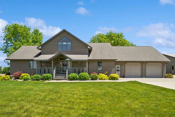 4.59 Acres of Land with Home for Sale in Garber, Iowa
