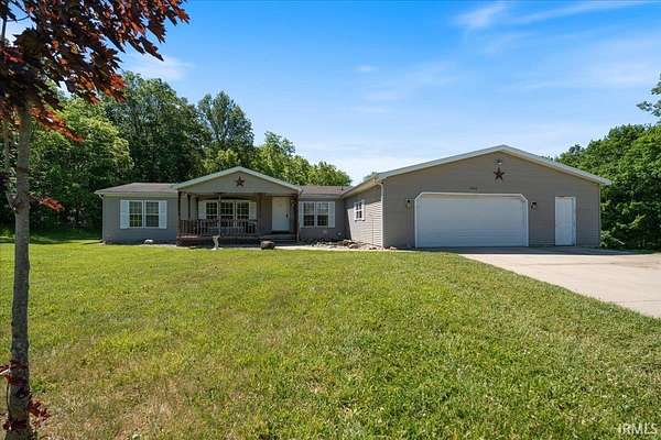 7.73 Acres of Land with Home for Sale in Churubusco, Indiana