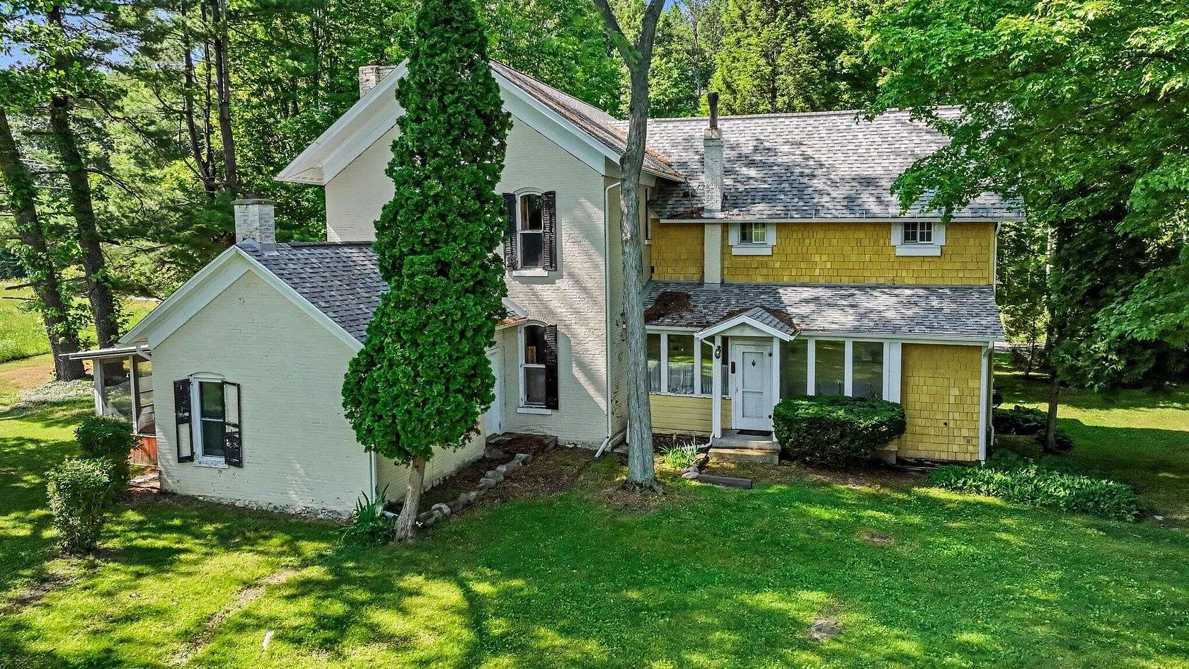 8.26 Acres of Land with Home for Sale in Three Rivers, Michigan