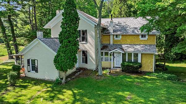 8.26 Acres of Land with Home for Sale in Three Rivers, Michigan