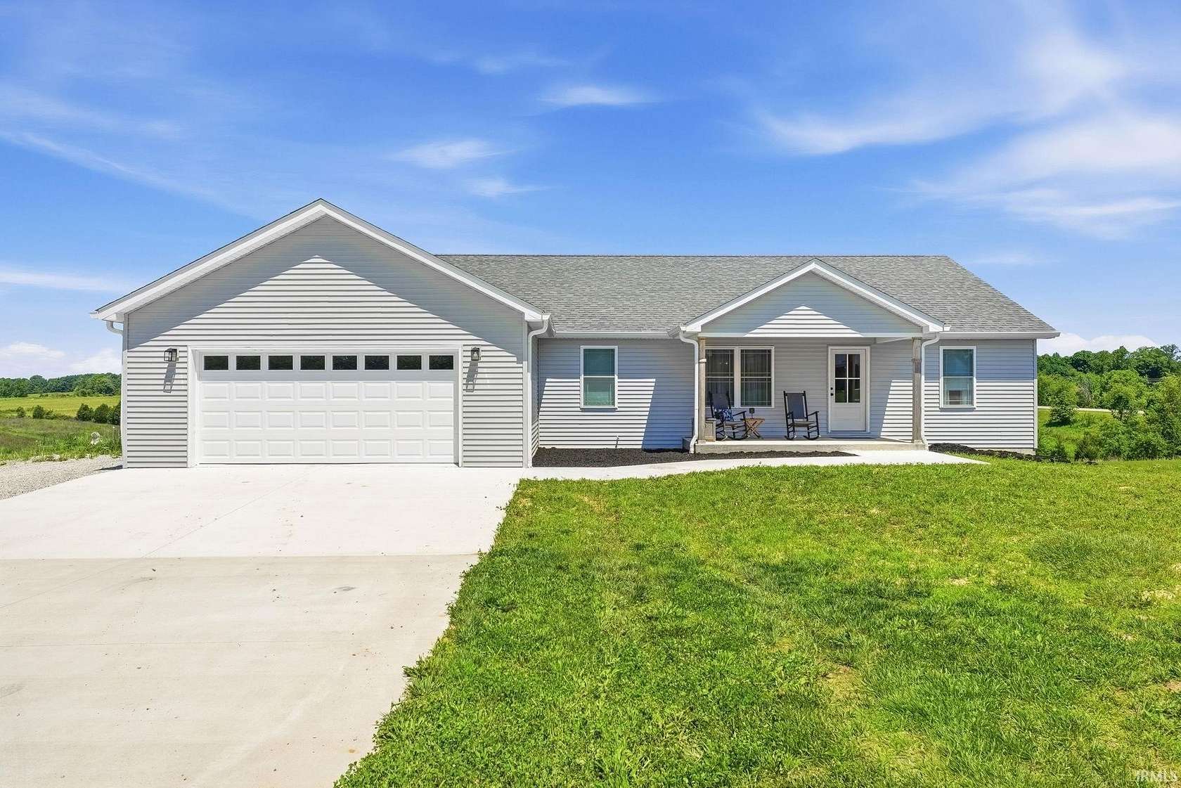2.38 Acres of Land with Home for Sale in Heltonville, Indiana