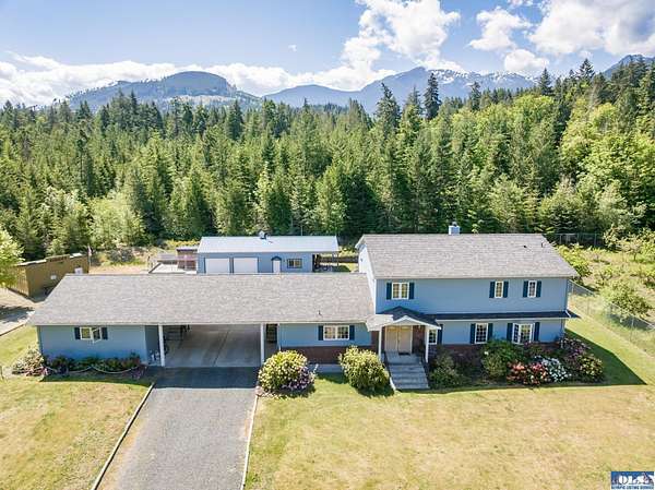10.3 Acres of Land with Home for Sale in Port Angeles, Washington