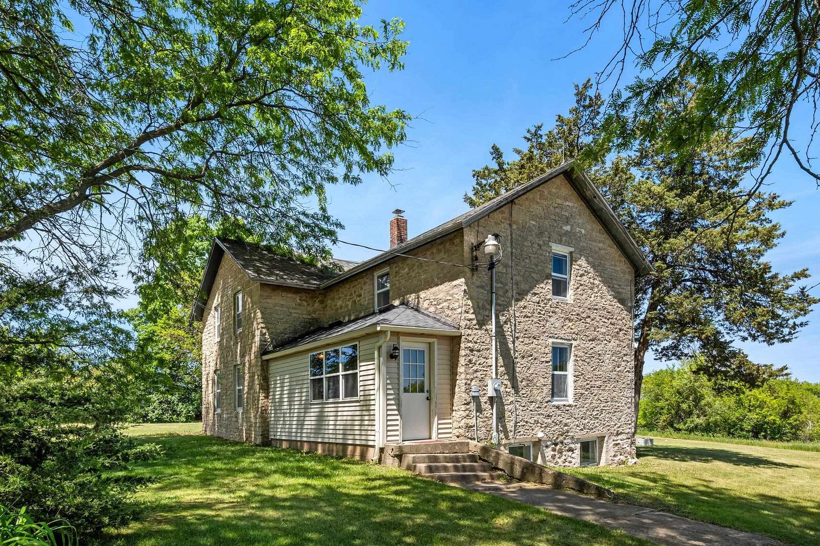120 Acres of Agricultural Land with Home for Sale in Princeton, Wisconsin