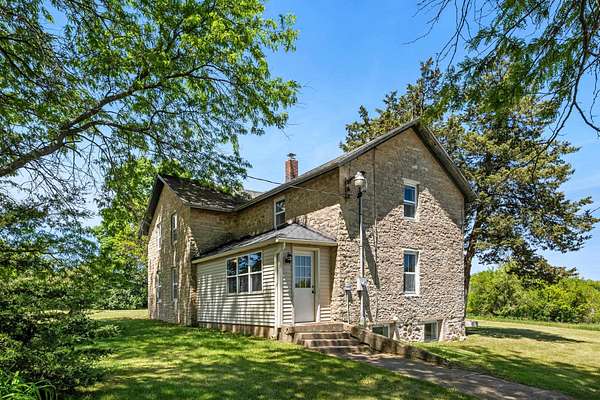 120 Acres of Agricultural Land with Home for Sale in Princeton, Wisconsin