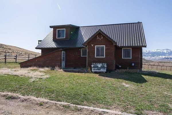 6.58 Acres of Land with Home for Sale in Cody, Wyoming