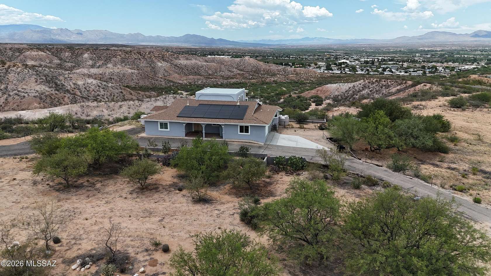36 Acres of Land with Home for Sale in Benson, Arizona