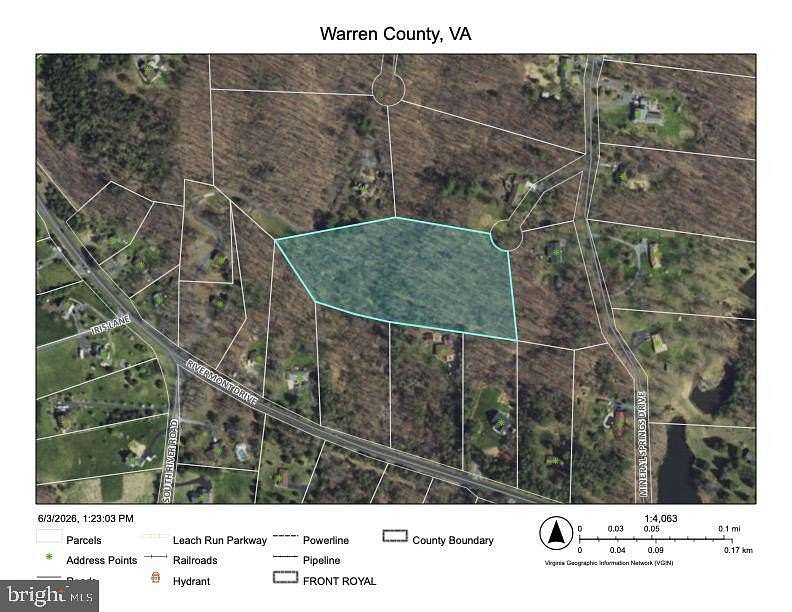 5.7 Acres of Residential Land for Sale in Front Royal, Virginia