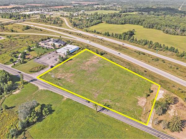 5.5 Acres of Commercial Land for Sale in Cedar Springs, Michigan