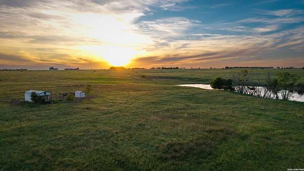 19.2 Acres of Land with Home for Sale in Moulton, Texas