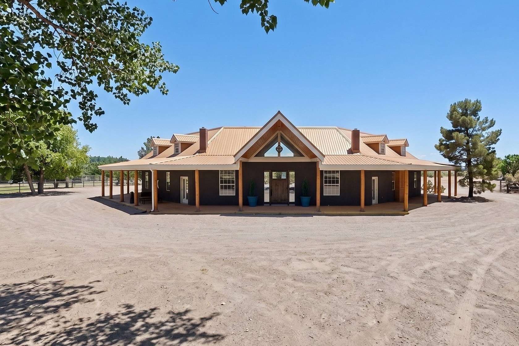 20.5 Acres of Agricultural Land with Home for Sale in Socorro, New Mexico