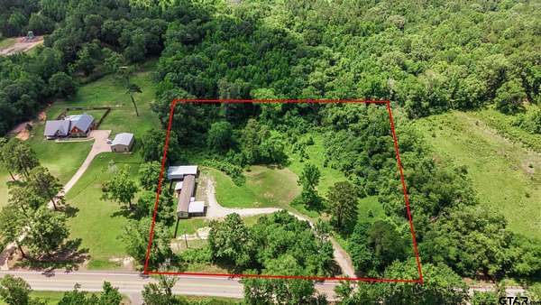 3 Acres of Land with Home for Sale in Henderson, Texas
