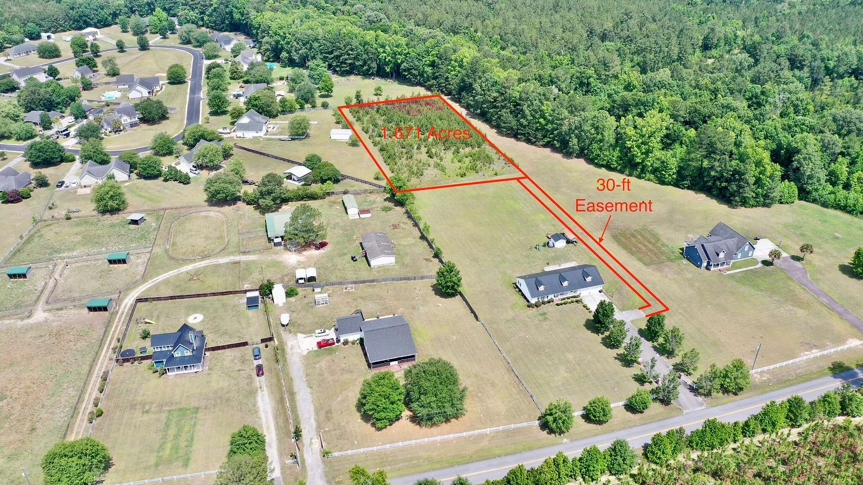 1.67 Acres of Residential Land for Sale in Moncks Corner, South Carolina