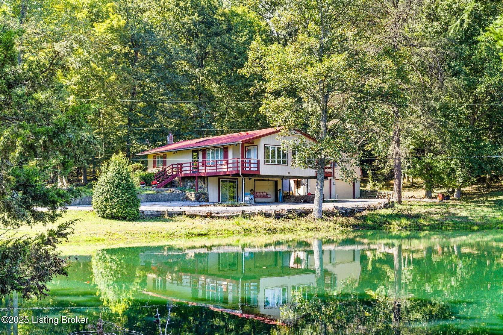 6.84 Acres of Land with Home for Sale in Shepherdsville, Kentucky