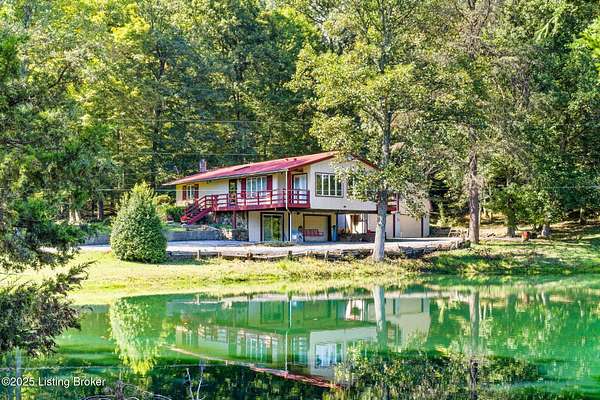 6.84 Acres of Land with Home for Sale in Shepherdsville, Kentucky