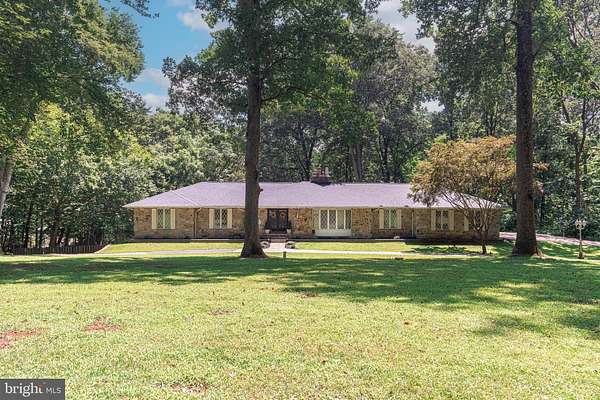 13.8 Acres of Recreational Land with Home for Sale in Kingsville, Maryland