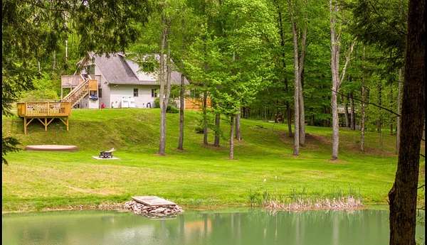 11 Acres of Recreational Land with Home for Sale in McDonough, New York