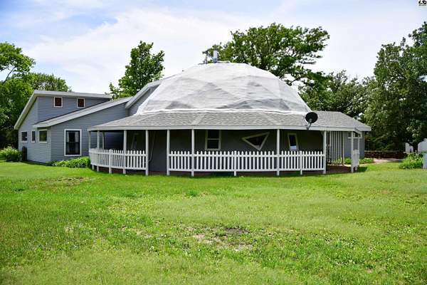 9.2 Acres of Land with Home for Sale in McPherson, Kansas