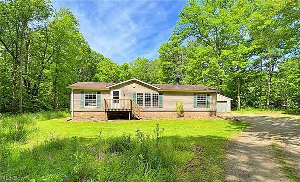 5 Acres of Land with Home for Sale in Diamond, Ohio