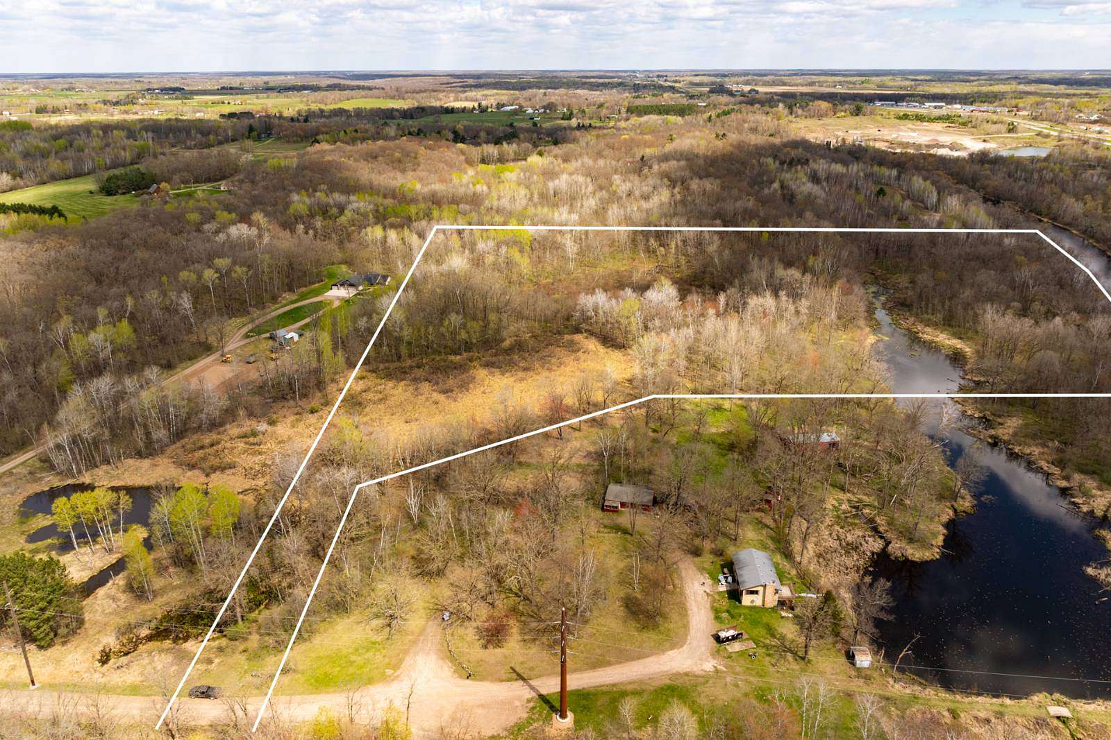 21.7 Acres of Recreational Land for Sale in Milaca, Minnesota