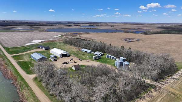 142 Acres of Improved Land for Auction in Rugby, North Dakota