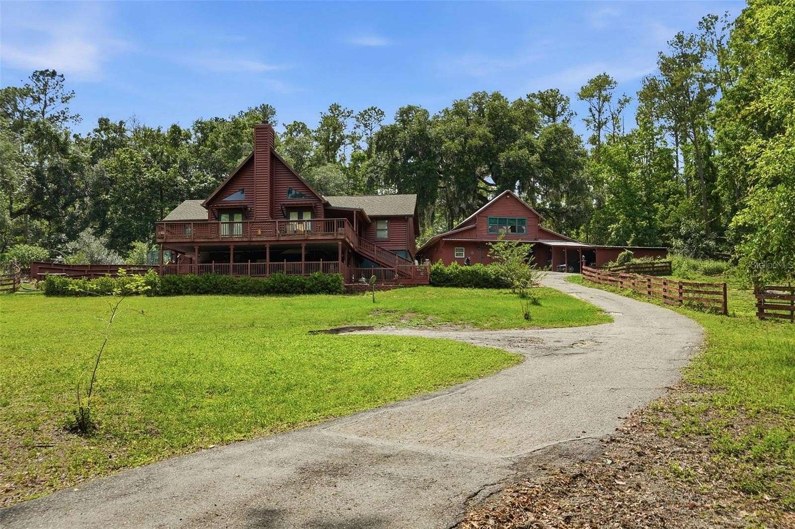 48 Acres of Land with Home for Sale in Brooksville, Florida