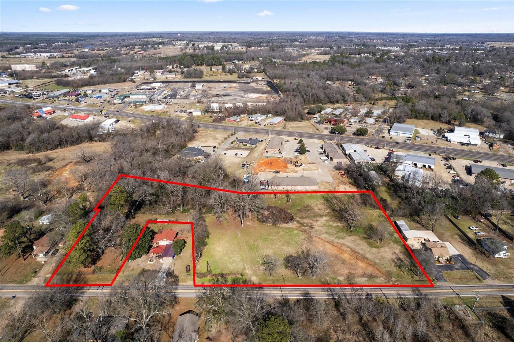 4.66 Acres of Commercial Land for Sale in Mount Pleasant, Texas