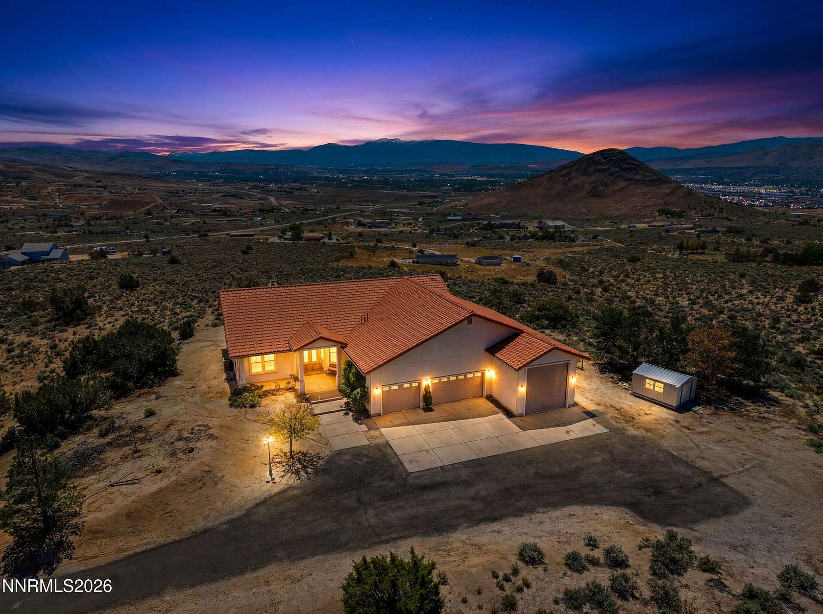 10.2 Acres of Land with Home for Sale in Sparks, Nevada