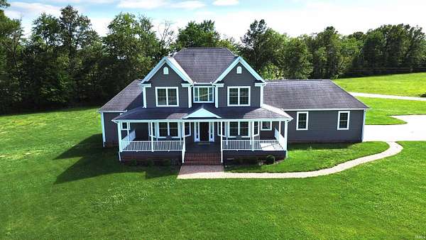 2.26 Acres of Land with Home for Sale in Linton, Indiana