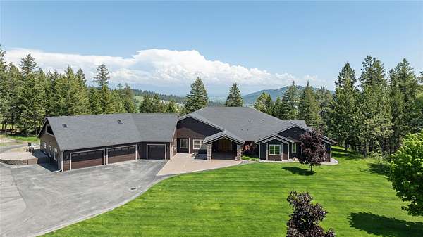 7.24 Acres of Land with Home for Sale in Kalispell, Montana